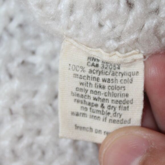 URBAN OUTFITTERS Cream Pullover Sweater Women Size Medium - Picture 9 of 10